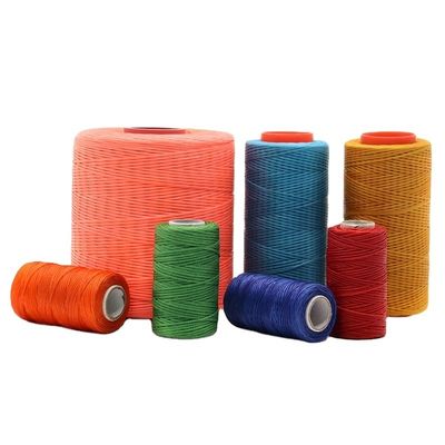 Strumento artigianale 400G Peso 0,8mm 210D Filato filo di cucitura cerato per cucire a mano