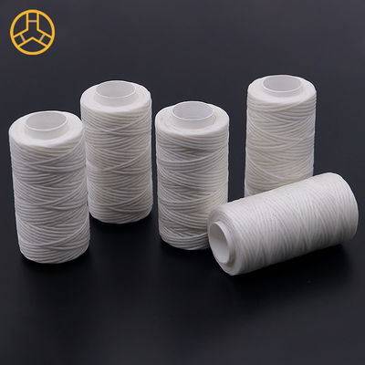 Kangfa 50M/Roll 0,8mm Flat Waxed Thread for Leather Craft Shoes Bag Belt boho Tessitura