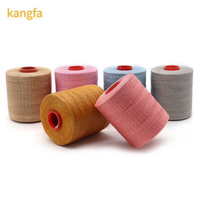 410G Kangfa 0,8 mm filo di cera piatta per cucitura artigianale in cuoio in 210D/16