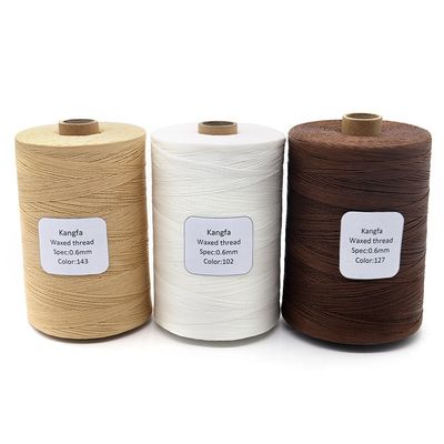 1 kg per cono filo di cera piatta 150D/16 poliestere per pelletteria resistenza chimica