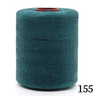 Tessitura Kangfa 0.8MM 100% filo cerato in poliestere per cuoio 210D/16 filo cerato piatto