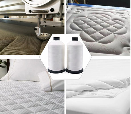 Tessitura 100% poliestere filo di cucitura in poliestere a tre strati 210D/3 20/3 con disegno tinto