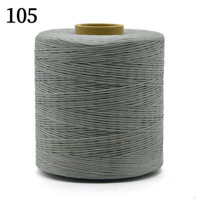 Filato di seta tritato con cera ad alta tenacità per cucitura di cuoio 250D/16 resistente e resistente