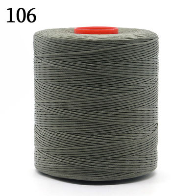 Filato di seta tritato con cera ad alta tenacità per cucitura di cuoio 250D/16 resistente e resistente