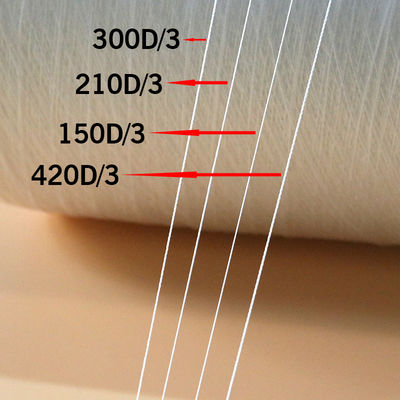 Peso netto/cone 1,25 kg 250D/3 35 100% filato di poliestere spunto per lavori manuali di alta tenacità