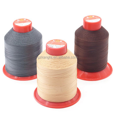 Filato di nylon legato V138 T135 Dimensione 420D/3 per tappezzeria marina Resistente agli UV Nero 69