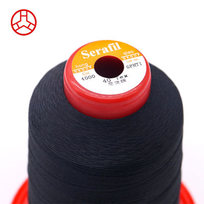 100G Peso filo da cucire durevole per borsa e scarpe 1300Y Lunghezza Tex70 Serafil Poliestere