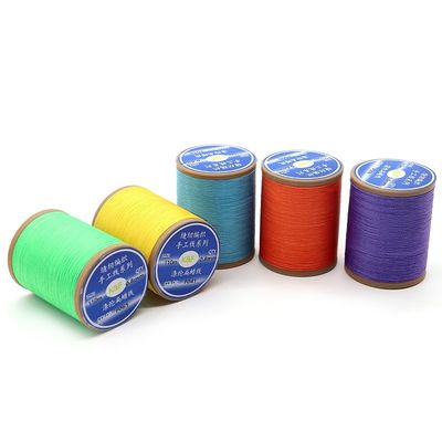 150D/16 Fabbricazione a mano di cuoio con filo di cera di cucitura Poliestere corda intrecciata per braccialetti Decorare