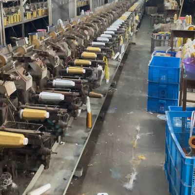 125 G Peso netto Filati metallici per cucire fili ricamati in macchina d'oro e argento