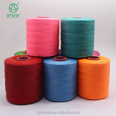 Eccellente 1 bobina 700y 1mm Flat Sewing Grosso Tread Waxed Thread per la riparazione di artigianato in pelle