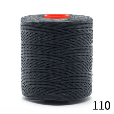 Eccellente 1 bobina 700y 1mm Flat Sewing Grosso Tread Waxed Thread per la riparazione di artigianato in pelle