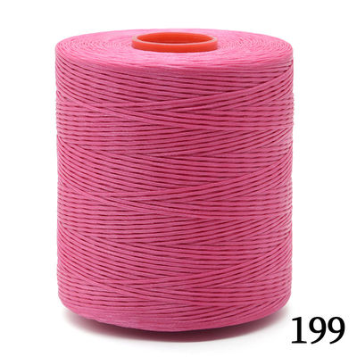 1 bobina 700y 1 mm Flat Sewing Grosso Treccia Filato a cera per la riparazione di artigianato in pelle Gasato