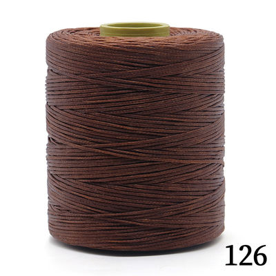 240 colori 400 g filo intrecciato legato a cera di poliestere per filo da cucitura in pelle 420D/16