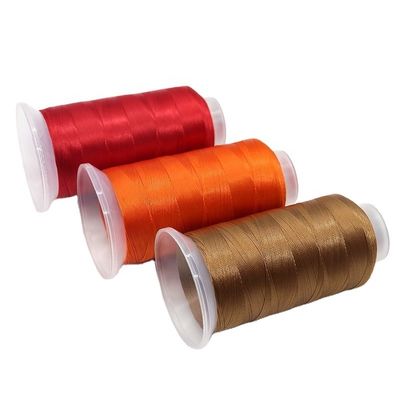 Filato di diametro 0,6 mm Boho Kangfa Tex 90 V-92 Filato di poliestere UV bianco 4 once
