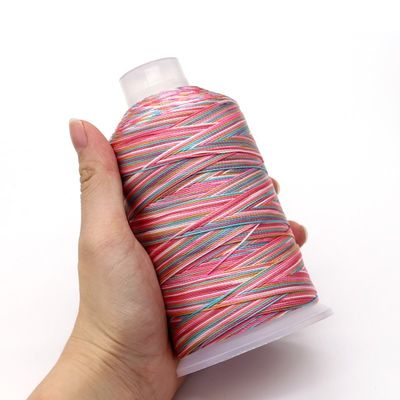 15PLY 250g 40 colori filato a trecce poliestere per la decorazione dell'artigianato