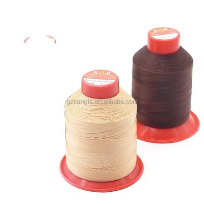 Kangfa V69 Tex 70 filo di nylon legato 210D/3 69 filo di cucitura pesante per OEM ODM