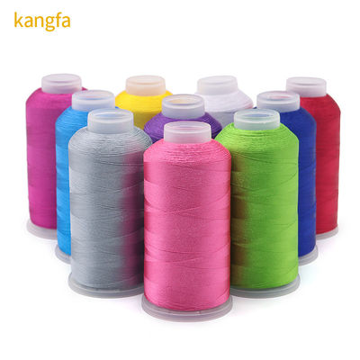 150D/2 100% filo della macchina di ricamo in poliestere per cuciture incrociate 720 colori 5000m 160g