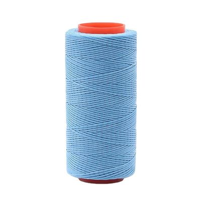 200m 0,8mm Flat Waxed Thread for Leather 100% Polyester Pattern Waxed Yarn Count 250D/16