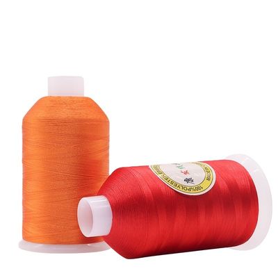 Filati per macchine di ricamo personalizzati Big Cone Polyester Filati di ricamo 120D/2