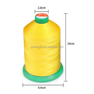 100% poliestere nero 210D/3 filo di nylon per coperte e materassi Super 450g
