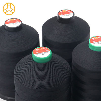 100% poliestere nero 210D/3 filo di nylon per coperte e materassi Super 450g