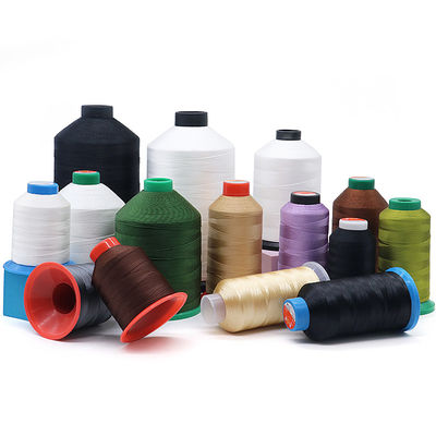 Protezione UV 210d/3 Filati da cucito pesanti in poliestere bianco per gli amanti del poliestere / nylon