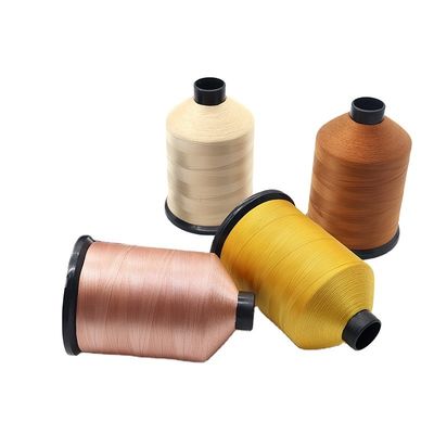 Protezione UV 210d/3 Filati da cucito pesanti in poliestere bianco per gli amanti del poliestere / nylon