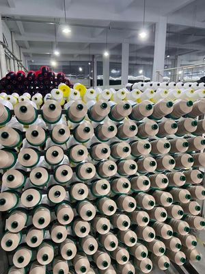 Protezione UV 210d/3 Filati da cucito pesanti in poliestere bianco per gli amanti del poliestere / nylon