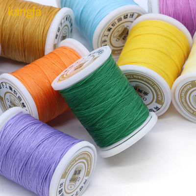 20 g Peso Mercerizzato Piatto Cucitura Grosso Treccia Filato Con Ceretta Per Riparazione di Artigiani in Pelle
