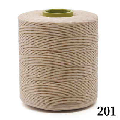 410G Kangfa 0,8 mm filo di cera piatta per cucitura artigianale in cuoio in 210D/16