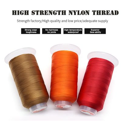 Supporto 7 giorni Ordine campione Tempo di consegna 100g Filato di nylon ad alta tenacità per prodotti in pelle