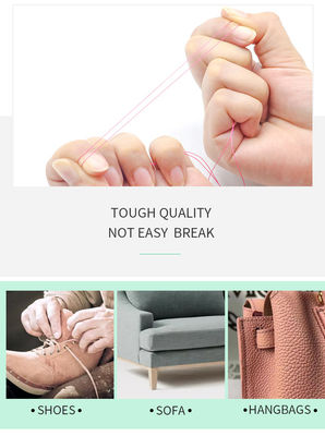 Supporto 7 giorni Ordine campione Tempo di consegna 100g Filato di nylon ad alta tenacità per prodotti in pelle