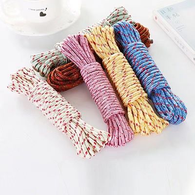 Soluzione per l'asciugatura all'aperto Legno di nylon da 10 m resistente allo scivolamento per l'asciugatura a prova di vento