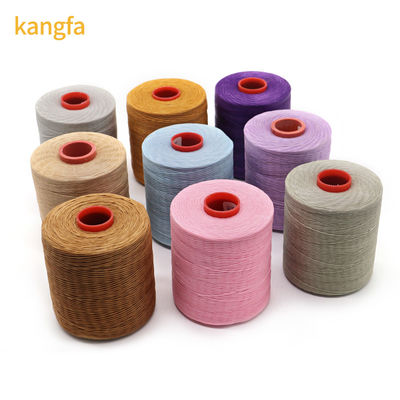 Kangfa Poly Flat Waxed Thread 0,8 mm 1 mm Diversi colori per accessori in pelle
