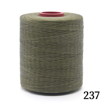 Kangfa 0,8 mm filo di cucitura a cera piatta per cucitura in pelle /240 colori /su misura