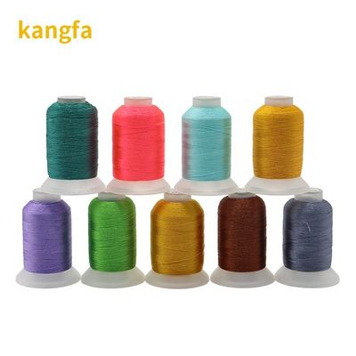 Filtro per ricamo a macchina 60wt 40wt poliestere multicolore 120d/2 1000m per ricamo