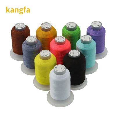 Filtro per ricamo a macchina 60wt 40wt poliestere multicolore 120d/2 1000m per ricamo