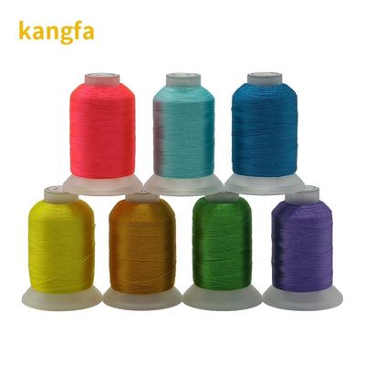 Filtro per ricamo a macchina 60wt 40wt poliestere multicolore 120d/2 1000m per ricamo