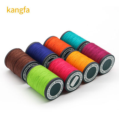 0.55mm 35g filo da cuoio ad alta tenacia filo da cucitura 70m lino filo cerato in 40 colori
