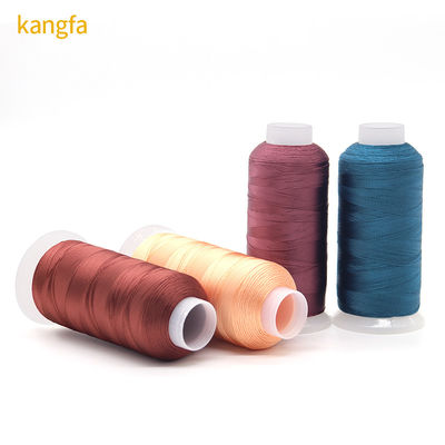 120g 5000y 2ply Kangfa 120d/2 Rayon thread per ricamo computerizzato 2ply Yarn Count