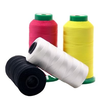 210D/12PLY 210D/18PLY 100% poliesteri fili di reti da pesca per cuoio e abbigliamento da cucire