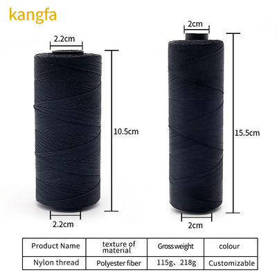 210D/12PLY 210D/18PLY 100% poliesteri fili di reti da pesca per cuoio e abbigliamento da cucire