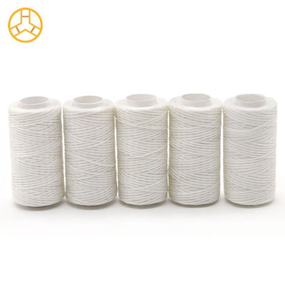 100% poliestere 50m 210D/16 cuoio cucito a mano filato a cera piatta Cartone 54*28.5*25cm