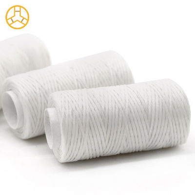 100% poliestere 50m 210D/16 cuoio cucito a mano filato a cera piatta Cartone 54*28.5*25cm