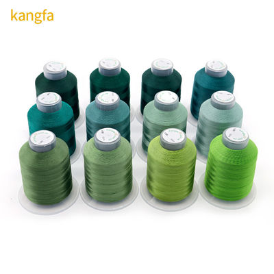 Coni di plastica 1250M Lunghezza filo di nylon per scarpe 210D cuoio da cucito