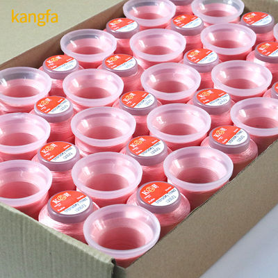 Kangfa Small Cone 1000M 40 colori 100% filo ricamato in poliestere di qualità professionale