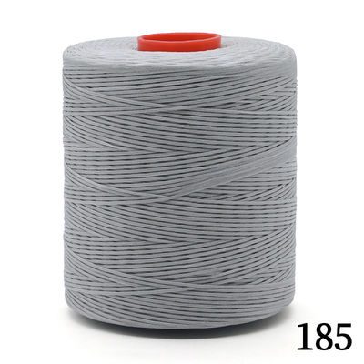 300D/16 filo filato a cera di poliestere sostenibile per filo di cucitura in cuoio 1,2 mm