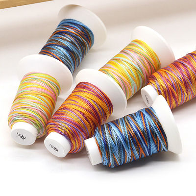 1.0mm MERCERIZZED Colorato corda intrecciata Fabbricazione a mano Braccialetti di amicizia