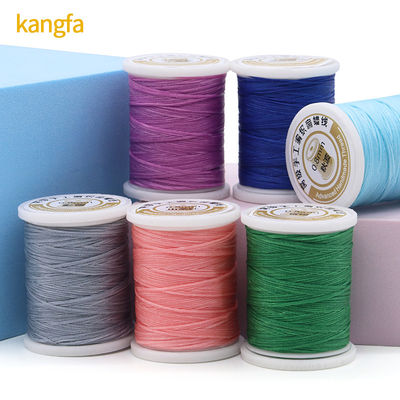 Flat Waxed Sewing Thread For Leather Stitching 0,8 mm 50 metri Wax Thread 12color per set