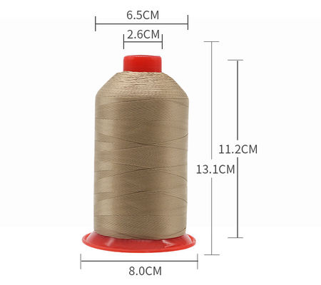Nero 250g Filato di nylon ad alta tenacità Filato di nylon N66 per tessitura a colori